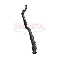 4in Single Turbo Back With Cat (Landcruiser VDJ79 V8 4.5L TD, Dual Cab Ute 12-16, (Without DPF))
