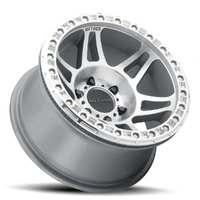 MR106 Beadlock 17x9 6x139.7 -44 Machined - Clear Coat