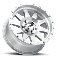 MR301 The Standard 17x8.5 6x139.7 0 Machined - Clear Coat