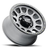 MR305 NV 17x8.5 6x139.7 25 Titanium - Matte Black Lip