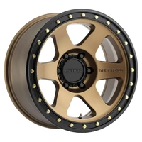 MR310 Con6 17x8.5 5x139.7 0 Method Bronze - Matte Black Lip
