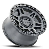 MR312 17x8.5 6x139.7 0 Matte Black - Gloss Black Lip