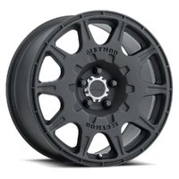 MR502 Rally 18x8 5x114.3 38 - Matte Black