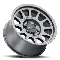MR703 Bead Grip 17x7.5 6x130 50 - Gloss Titanium