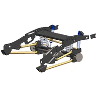 Superior Weld In Coil Conversion VSB14 Approved w/Remote Reservoir Shocks (Rear Only) Suitable For Toyota Hilux 2015-07/25 Revo (N80) 100-300kg Cons D