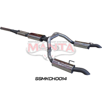 Cat Back Exhaust System with Centre & Rear Muffler (Silverado 1500 ZR2 6.2L V8)