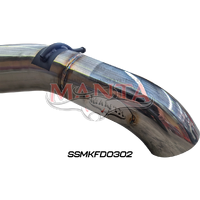 4in DPF Back Without Centre Muffler (Next Gen T6.2 Everest V6)