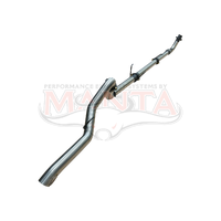 DPF Back 3in Exhaust Without Muffler (Cannon Ute 2.0L TD 20-25)