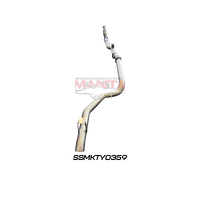 4in Turbo Back for Superior Eng Coil Conv With Cat & Muffler (Landcruiser VDJ79 Single & Dual Cab Ute)