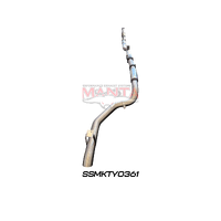 4in Turbo Back for Superior Eng Coil Conv 300 Ext With Cat (Landcruiser VDJ79 Single & Dual Cab Ute)