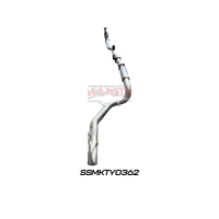 4in Turbo Back for Superior Eng Coil Conv 300 Ext Without Cat (Landcruiser VDJ79 Single & Dual Cab Ute)