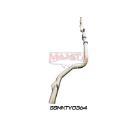 4in Turbo Back for Superior Eng Coil Conv 300 Ext Without Cat (Landcruiser VDJ79 Single & Dual Cab Ute)