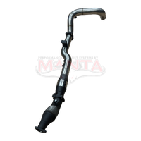 Turbo Back, 4in Single Side Exit With Cat (Landcruiser VDJ79 V8 4.5L TD, Dual Cab Ute 2016 To Current)