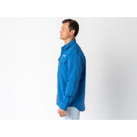 Superior Mens Syzmik Fishing Shirt Blue (Each) Large