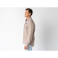 Superior Mens Syzmik Fishing Shirt Sand (Each) Large