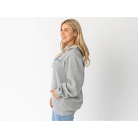 Superior Unisex Hoodie Grey Marle (Each) 2XL
