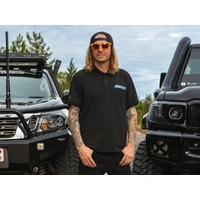 Superior Unisex Classic Polo Black (Each) Large