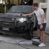 18L Clear Car Wash Bucket with Grit Guard & Lid
