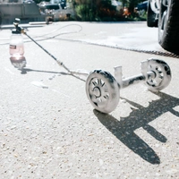 Underbody Foam & Rinse Kit for Pressure Washers with Twin-Wheel Base