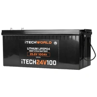 iTECH24V100 Deep Cycle Lithium Battery 24V 100Ah