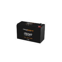 iTECH7 Deep Cycle Lithium Battery LiFePO4 7Ah
