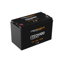 Dual Battery System 100Ah Premium Gofurther with iTECH100 Lithium Battery