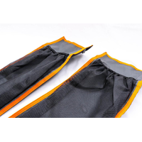 Canvas Mesh Bags At Rear Corner Panels