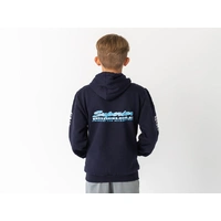 Superior Youth Hoodie Navy with Sleeve Logo (Each) 10