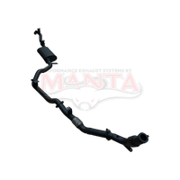 3in Turbo Back With Cat & With Muffler (Landcruiser GDJ79 Ute, 2.8L TD, 23 On)