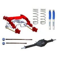 Superior Bolt in Coil Conversion VSB14 Approved 2 Inch (50mm) Lift Kit with Track Corrected Chromoly Diamond Diff Housing w/Nitro Gas Twin Tube Shocks