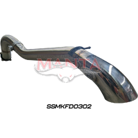 4in DPF Back Without Centre Muffler (Next Gen T6.2 Everest V6)
