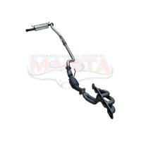 2 1/2in Full System, Extractor, Cat, Centre Hotdog & Rear Muffler (Jimny XL 5 Door, 1.5L)