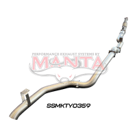4in Turbo Back for Superior Eng Coil Conv With Cat & Muffler (Landcruiser VDJ79 Single & Dual Cab Ute)