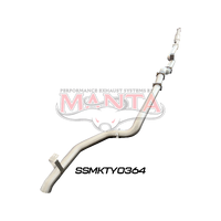 4in Turbo Back for Superior Eng Coil Conv 300 Ext Without Cat (Landcruiser VDJ79 Single & Dual Cab Ute)