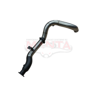 DPF Back, 4in Single Side Exit Without Muffler (Landcruiser VDJ79 V8 4.5L TD, Dual Cab Ute 16 On)