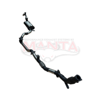 3in Turbo Back With Cat & With Muffler (Landcruiser GDJ79 Ute, 2.8L TD, 23 On)
