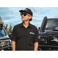 Superior Mens Short Sleeve Casual Shirt Black (Each) Small