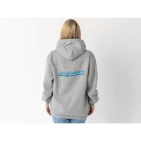 Superior Unisex Hoodie Grey Marle (Each) 2XL