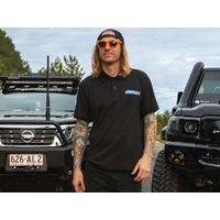 Superior Unisex Classic Polo Black (Each) Large