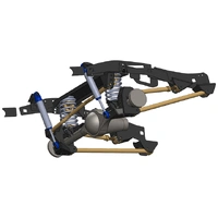 Superior Weld In Coil Conversion VSB14 Approved w/Remote Reservoir Shocks (Front and Rear) Suitable For Toyota Hilux 2015-07/25 Revo (N80) ClearV:N 0-