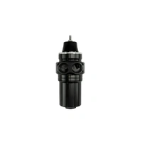 FPRF8 Fuel Pressure Regulator + Filter - Black