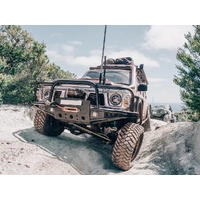 Superior Hyperflex Radius Arms With Drop Boxes Suitable For Nissan Patrol GQ/GU 5 Inch (125mm) Castor Correction No Diff Prot