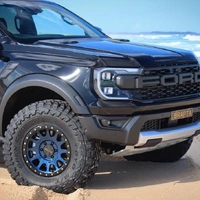 ZMR305 NV 17x8.5 6x139.7 25 Gloss Bahia Blue - Gloss Black Lip