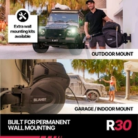 R30 Wall-Mounted Pressure Washer 2600 PSI with 30m Retractable Hose