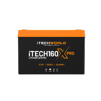 iTECH160X PRO Deep Cycle Lithium Battery with Bluetooth LiFePO4 160Ah