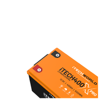 iTECH400X PRO Lithium Deep Cycle Battery with Bluetooth LiFePO4 400Ah