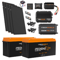 Elite Lithium Caravan Kit 480Ah