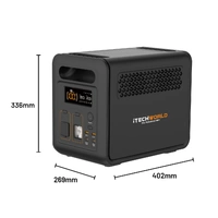 1200W 85Ah PS1200 Portable Lithium Power Station With Bluetooth