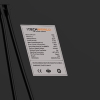 170W Short Hard Frame Solar Panel - 22V