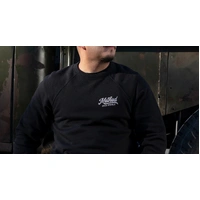 Classic Script Crewneck Sweatshirt - Black